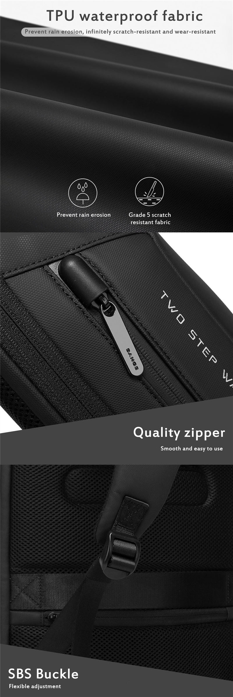 Tech Commuter Backpack — USB Charging Anti-Theft
