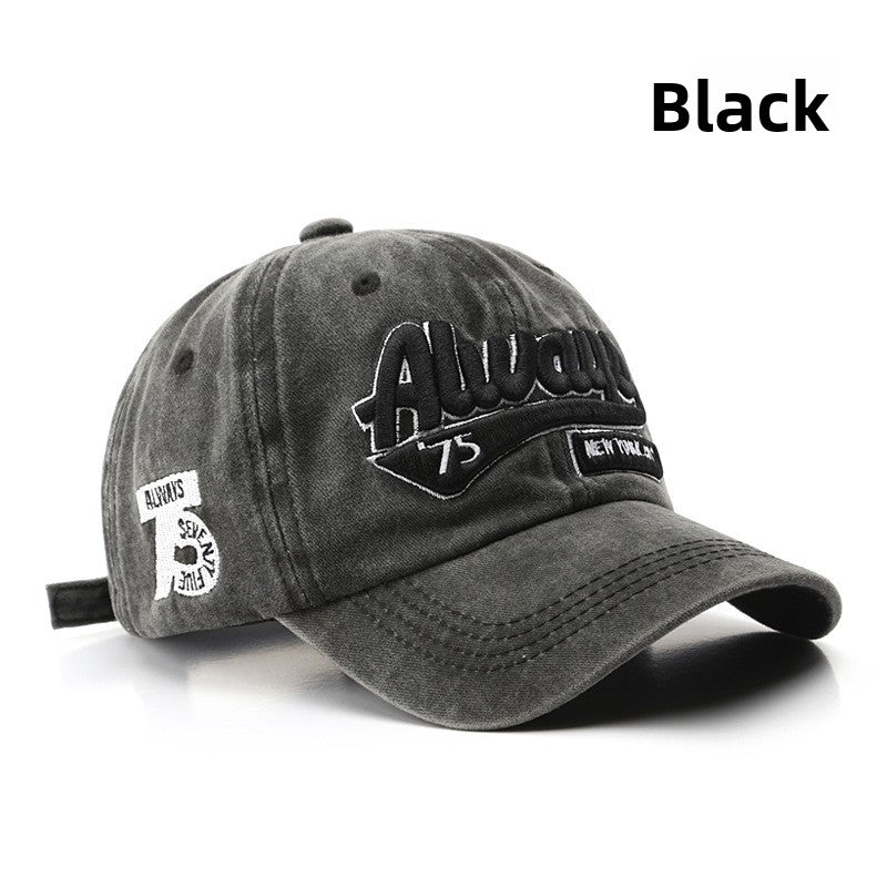 Vintage Embroidered Street Cap