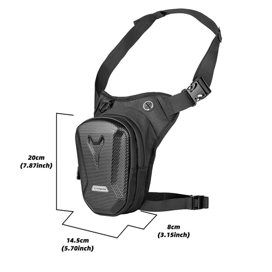 Tactical Drop Leg Bag — Hard Shell EVA Waterproof Carry