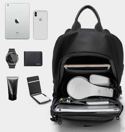 Carbon Fiber Anti-Theft Sling Bag