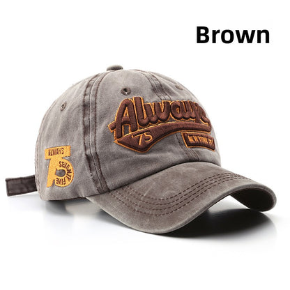 Vintage Embroidered Street Cap