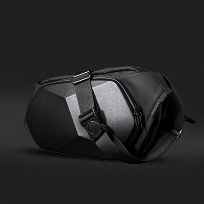 Geometric Hard Shell Cross Bag — Anti-Shock EVA Street Carry