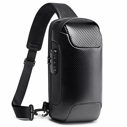 Carbon Fiber Anti-Theft Sling Bag