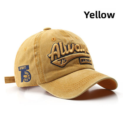 Vintage Embroidered Street Cap