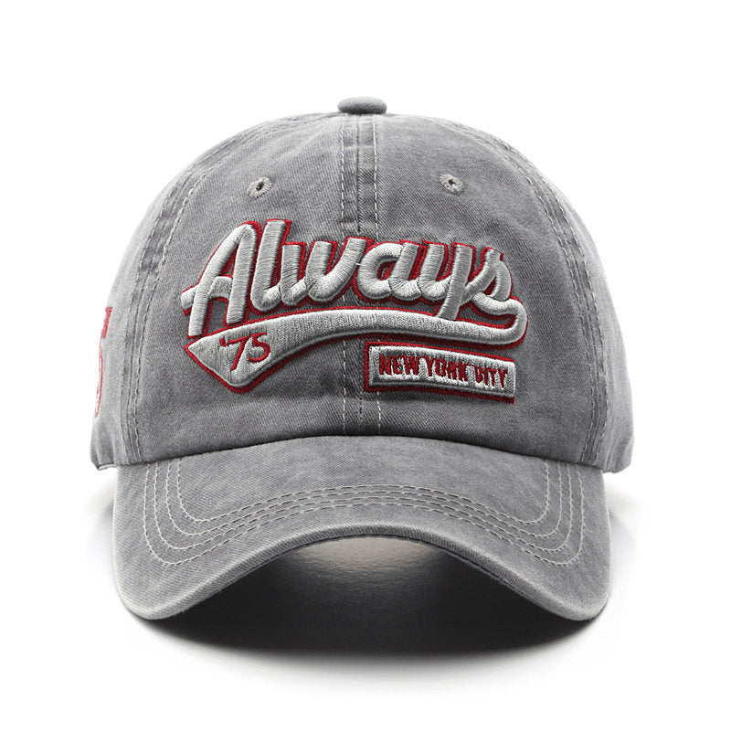 Vintage Embroidered Street Cap