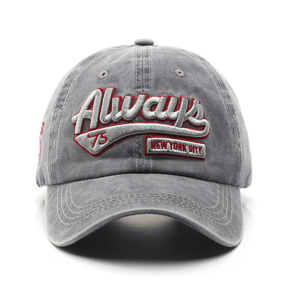 Vintage Embroidered Street Cap