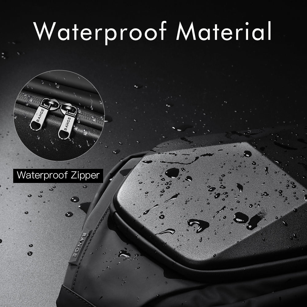 Geometric Hard Shell Cross Bag — Anti-Shock EVA Street Carry