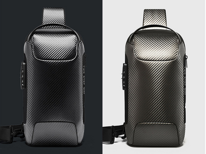 Carbon Fiber Anti-Theft Sling Bag