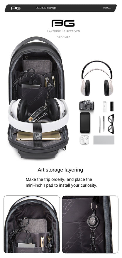 Hard Shell Waterproof Sling Bag