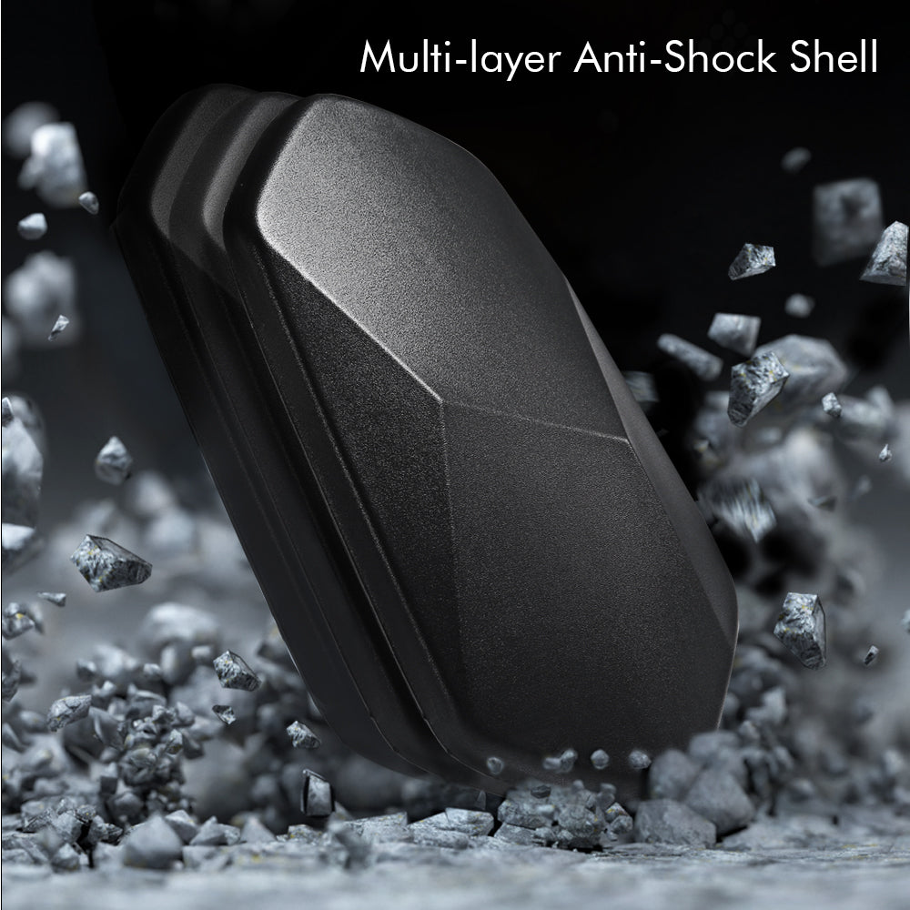 Geometric Hard Shell Cross Bag — Anti-Shock EVA Street Carry