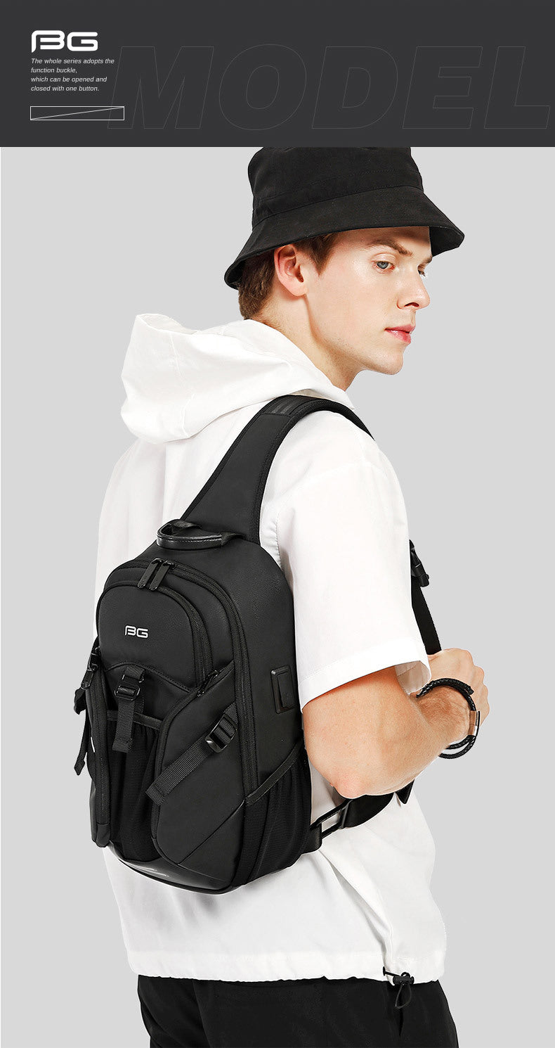 Minimalist Business Crossbody Sling Bag