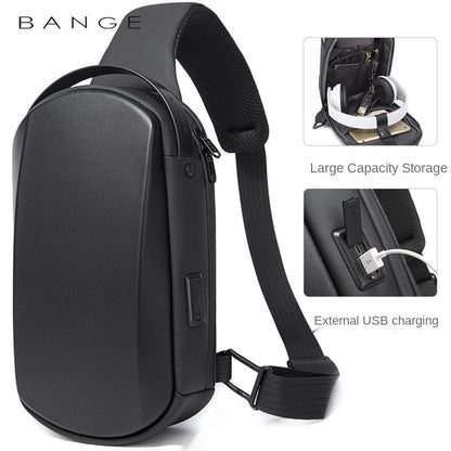 Hard Shell Waterproof Sling Bag
