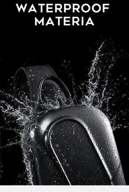 Hard Shell Sling Bag — Waterproof PC Scratch-Resistant Urban Carry