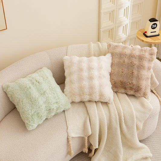 Elora Cozy Plush Cushion Cover