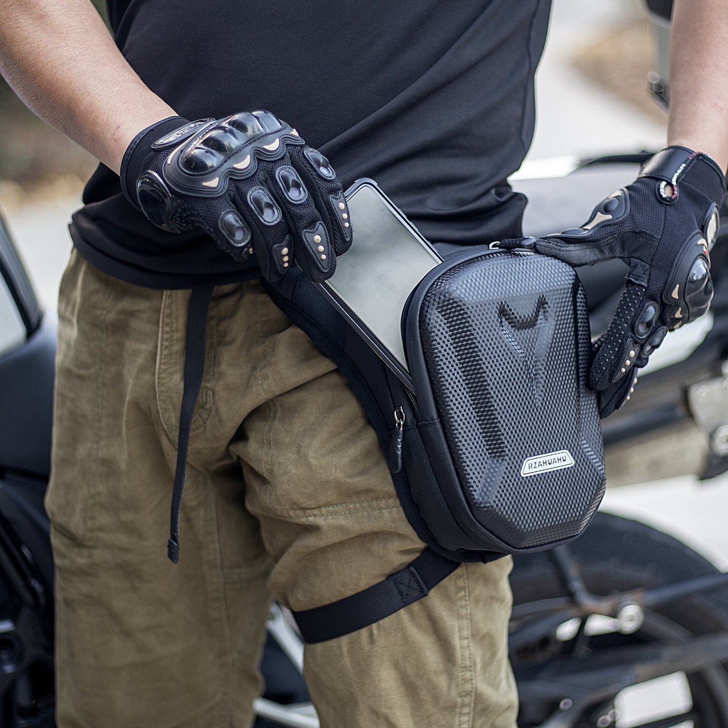 Tactical Drop Leg Bag — Hard Shell EVA Waterproof Carry