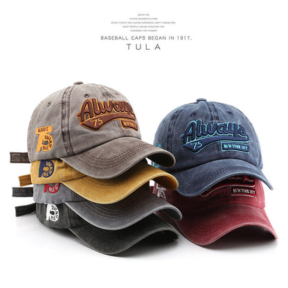 Vintage Embroidered Street Cap