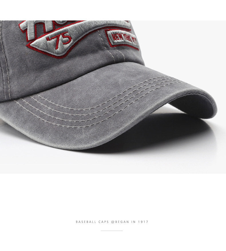 Vintage Embroidered Street Cap