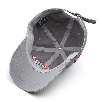 Vintage Embroidered Street Cap
