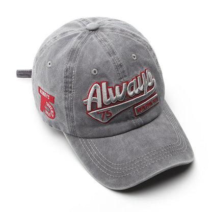 Vintage Embroidered Street Cap