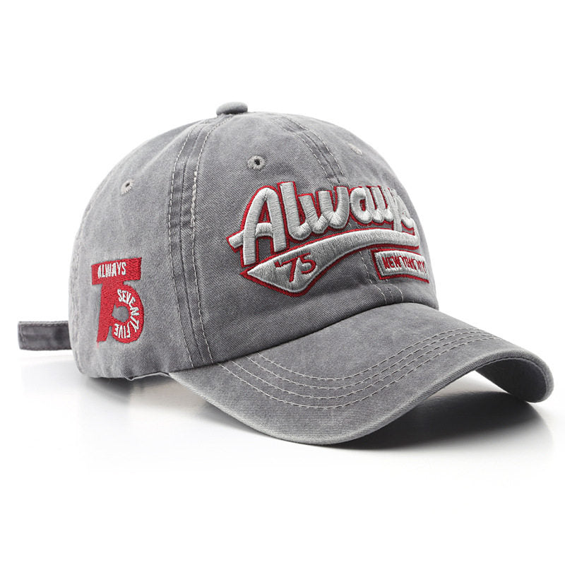 Vintage Embroidered Street Cap