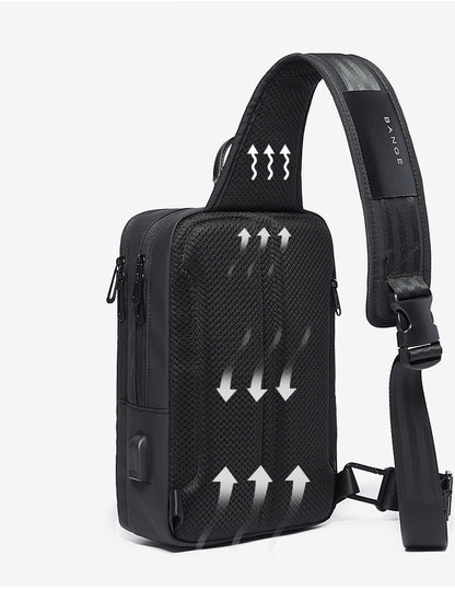 Compact Oxford Crossbody Carry